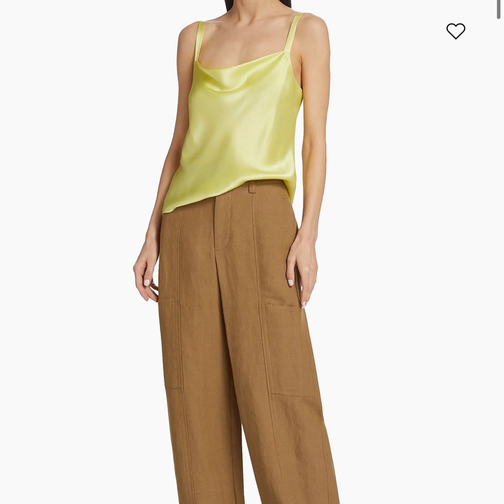 VINCE Satin Cowl Camisole